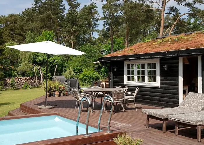 Bjaelkehytte Ved Heatherhill Ferienhaus